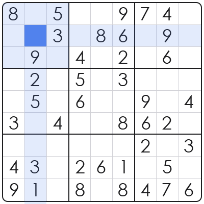 sudoku x wing explanation